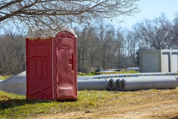 Emergency porta potty rental unit ready for fast deployment in Jersey City