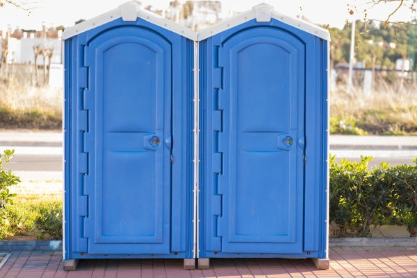 Upscale wedding restroom setup at a venue in Newark and North Jersey